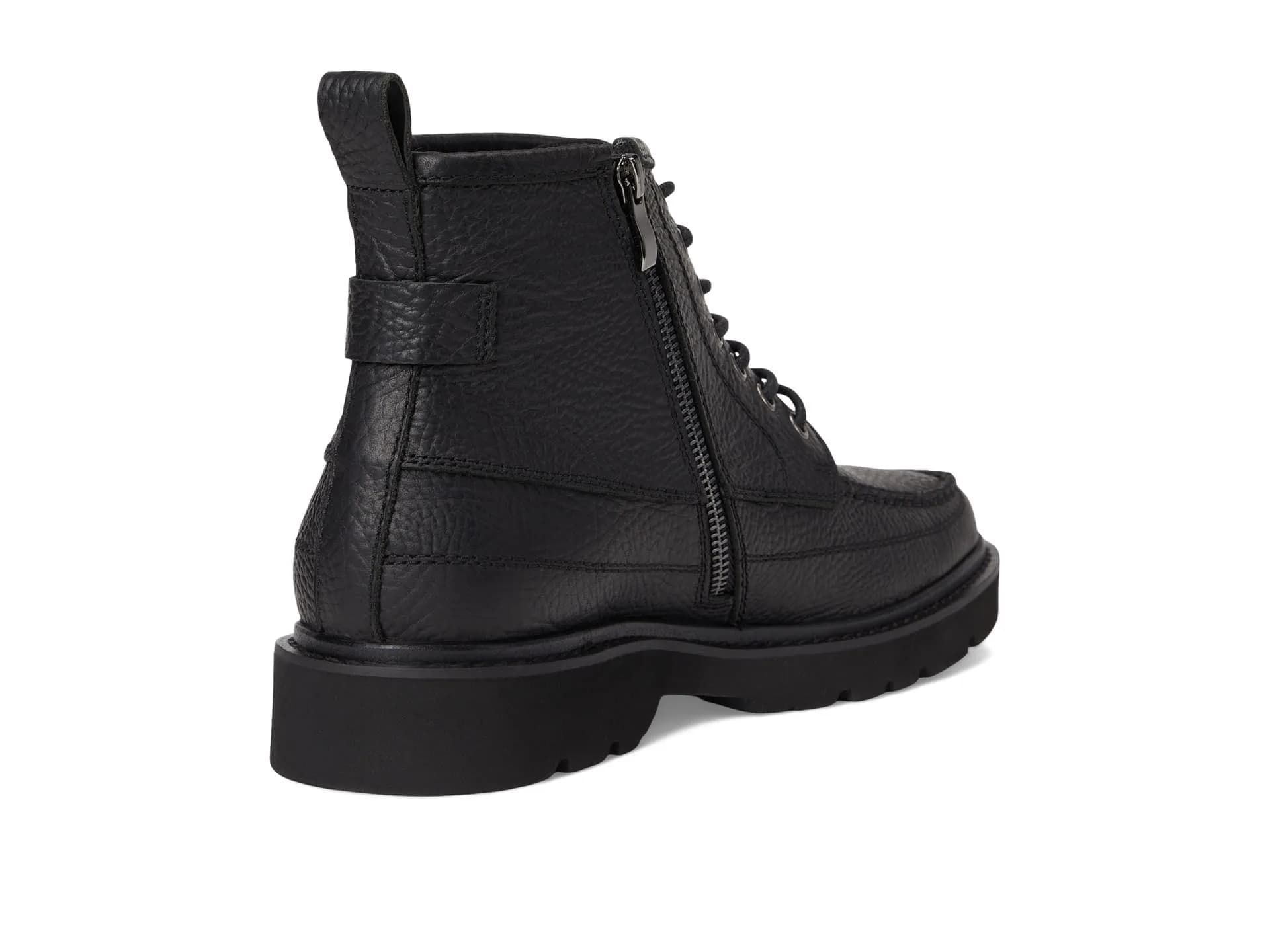 Steve Madden DAVISTON Chukka Boot 9 | Black Leather Casual Men’s Footwear thumbnail 5