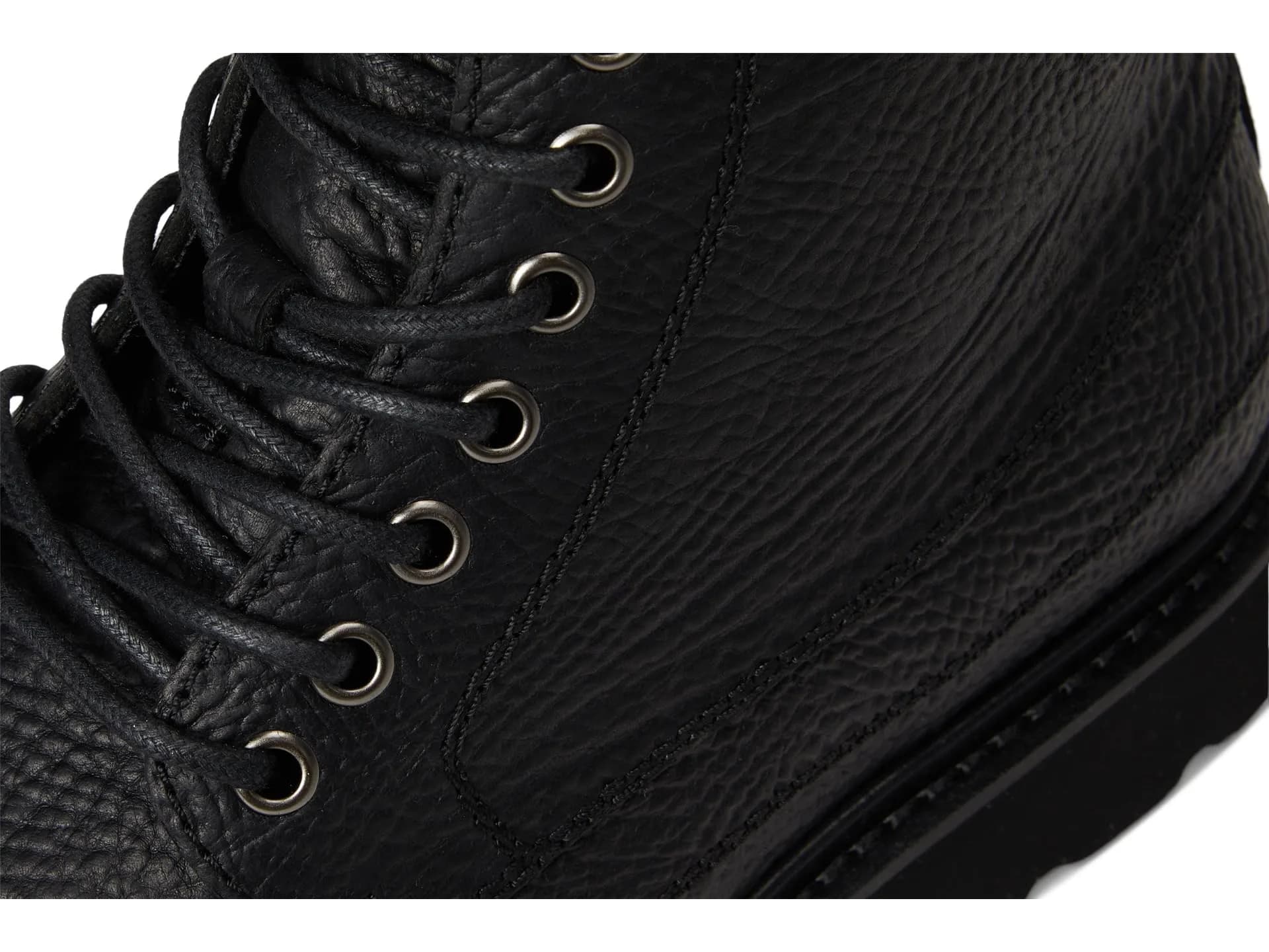 Steve Madden DAVISTON Chukka Boot 9 | Black Leather Casual Men’s Footwear thumbnail 6