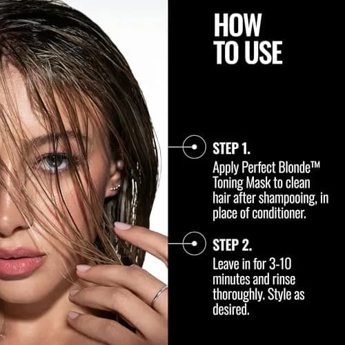 Pravana The Perfect Blonde Purple Toning Masque Treatment | Neutralizes Brassiness & Adds Shine (105 words) thumbnail 4