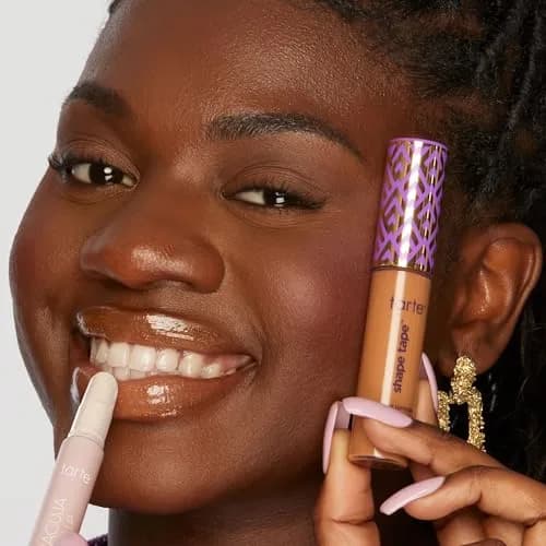 tarte icons shape tape concealer & maracuja juicy lip duo – Full Coverage Concealer with Hydrating Nourishing Lip Gloss Balm, Vegan & Cruelty-Free, full size, 42S tan sand & sunflower | Hydrating & Longwear thumbnail 8