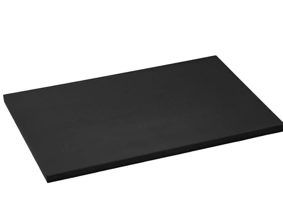 アサヒクッキンカット Black Cutting Board 19.7 x 9.8 inches | Synthetic Rubber, Scratch Resistant thumbnail 2