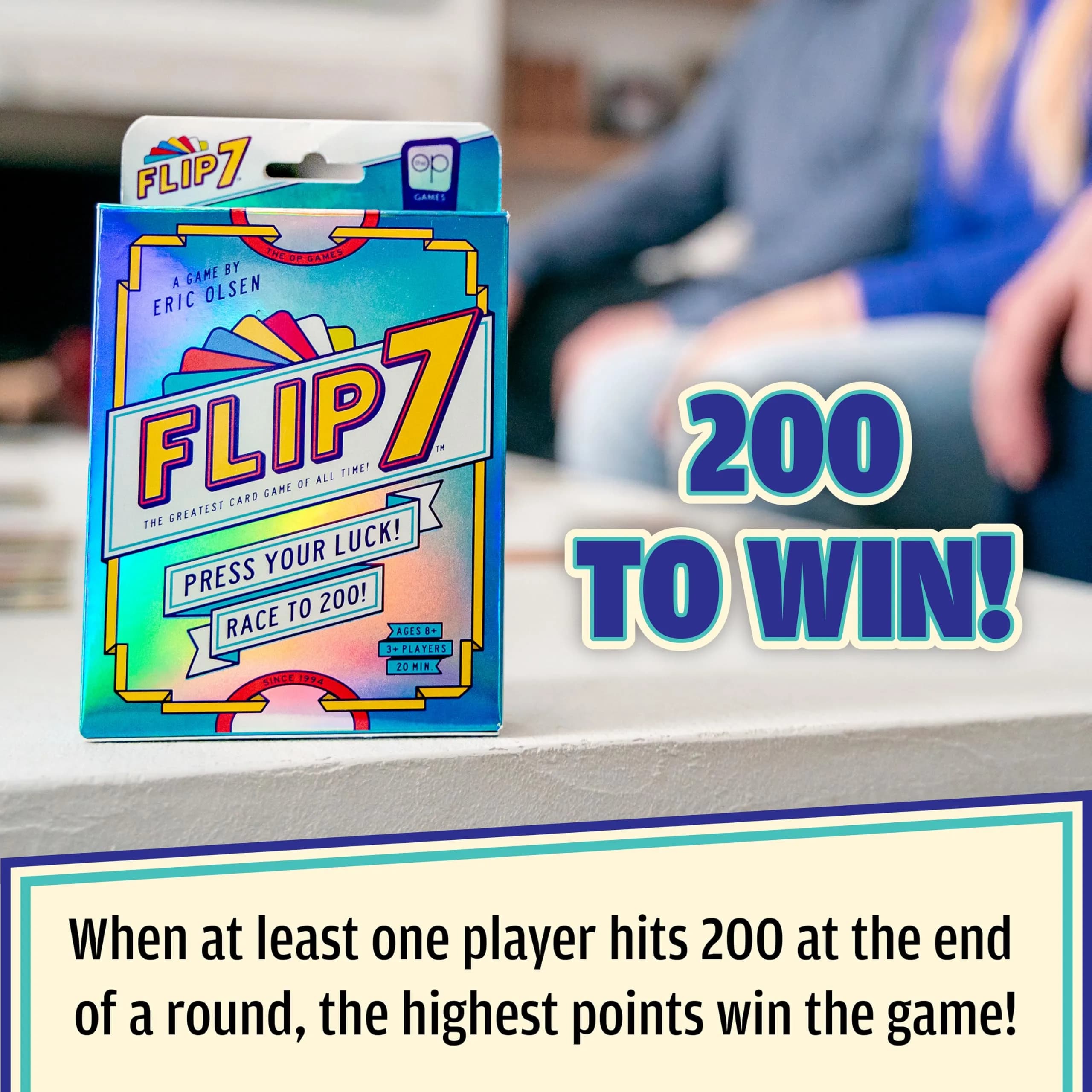 USAOPOLY Flip 7 Card Game - Press-Your-Luck Party Card Game for Family Game Night, Ages 8+ - view 5