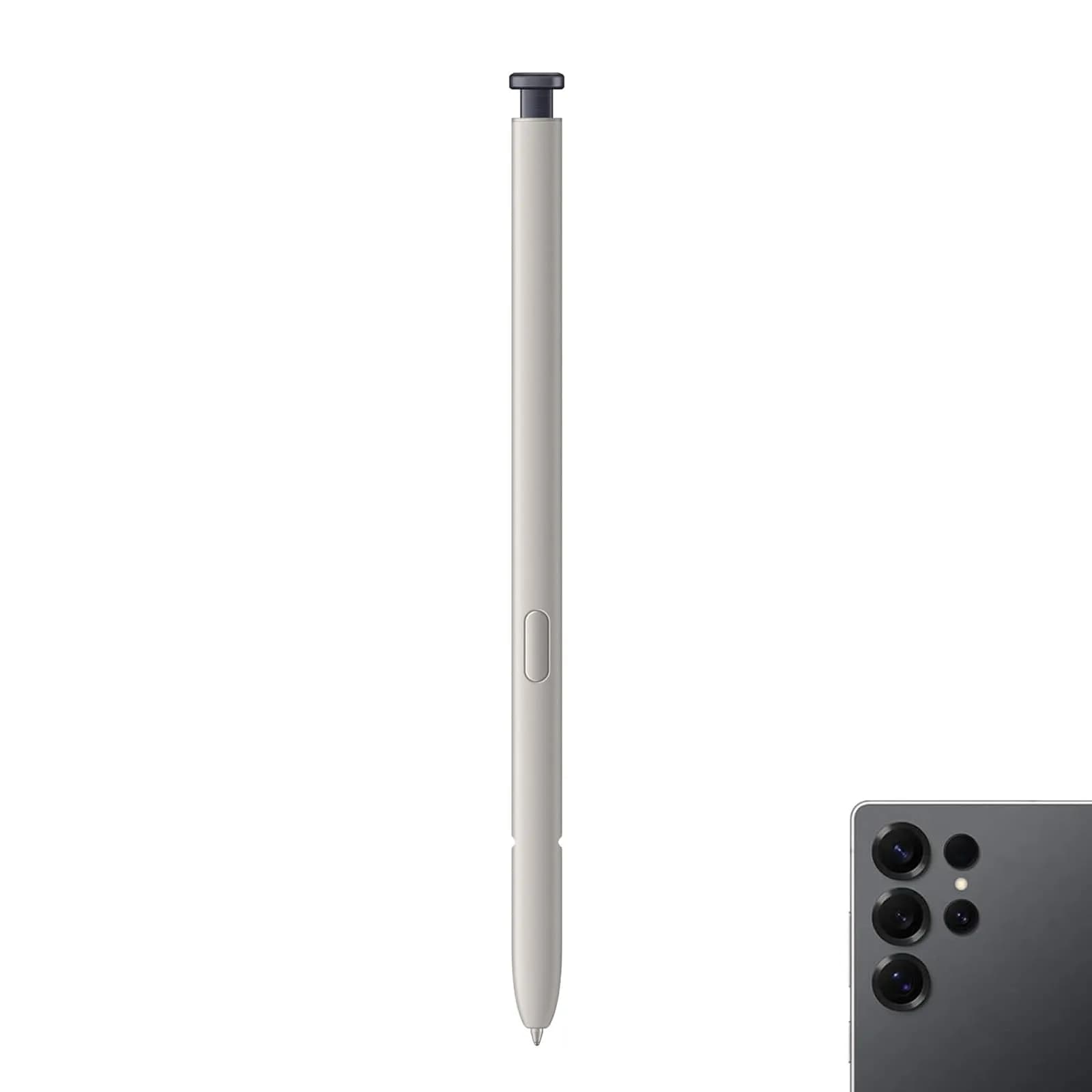 Peixiong Galaxy S25 Ultra S Pen for Samsung Galaxy S25 Ultra Stylus Pen, Light Silver (1.5mm Tip, 4096 Pressure Levels) — Black