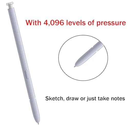 Dogxiong Galaxy S25 Ultra S Pen Stylus for Samsung Galaxy S25 Ultra 5G, Light Silver | Precise Touch and Control thumbnail 2