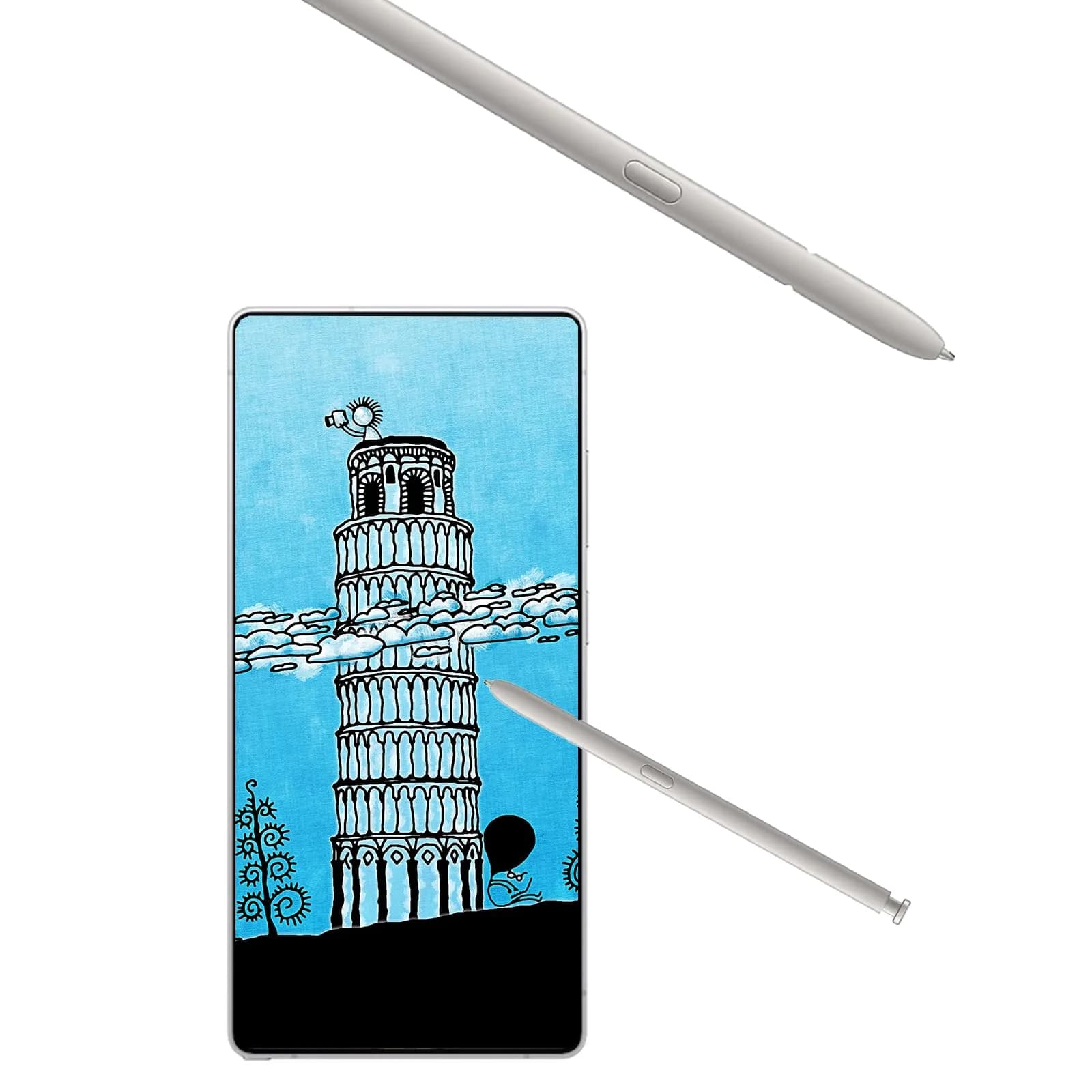 Dogxiong Galaxy S25 Ultra S Pen Stylus for Samsung Galaxy S25 Ultra 5G, Light Gray | 4096 Pressure Levels - view 6