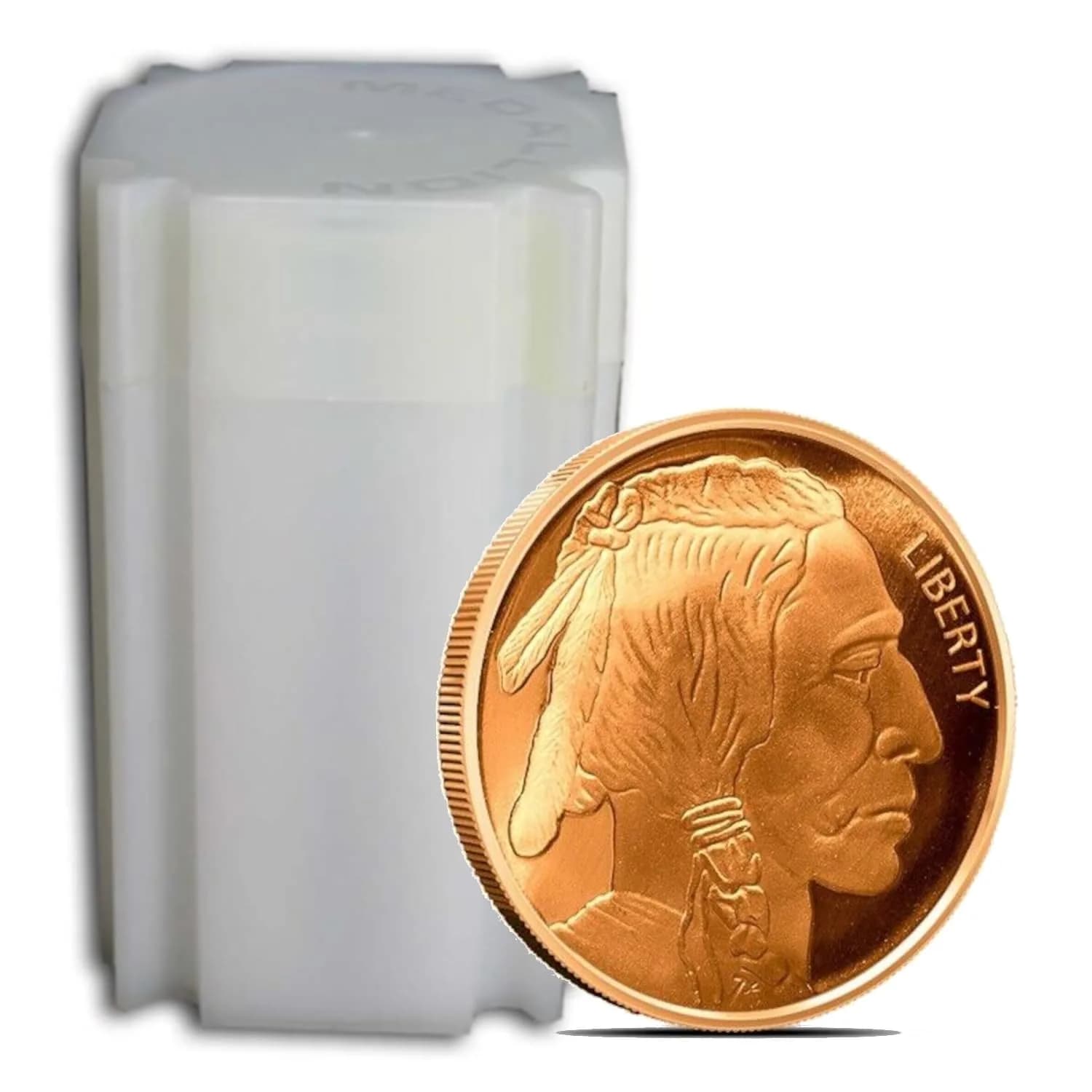 Unique Metals Buffalo 1 oz .999 Copper Rounds | Classic American Design for Collectors & Stackers - main product image