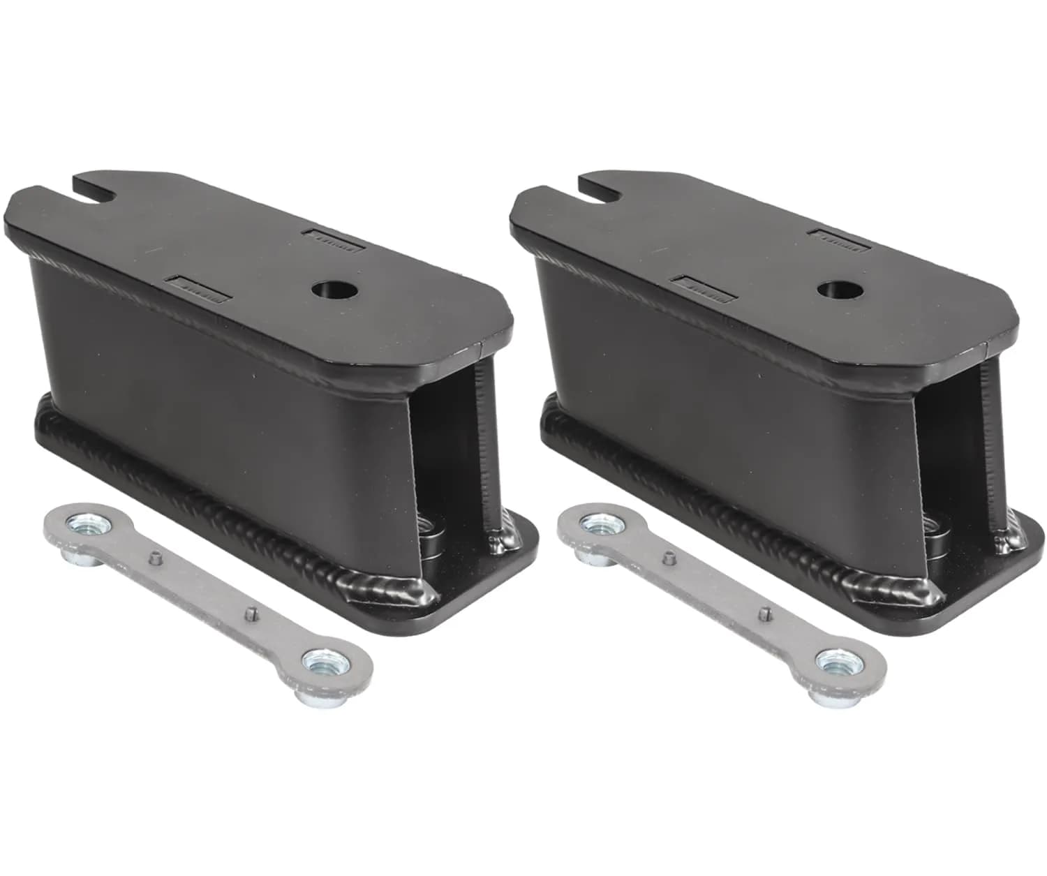 Carli Ford F250/350 4x4 Stock Sway Bar Frame Drop Bracket 2.5"/3.5" Lift | Geometry Correction — Black
