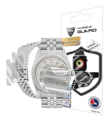 IPG Clear Screen Protector for Rolex Men Datejust Oyster | Self-Healing HD Film thumbnail 1