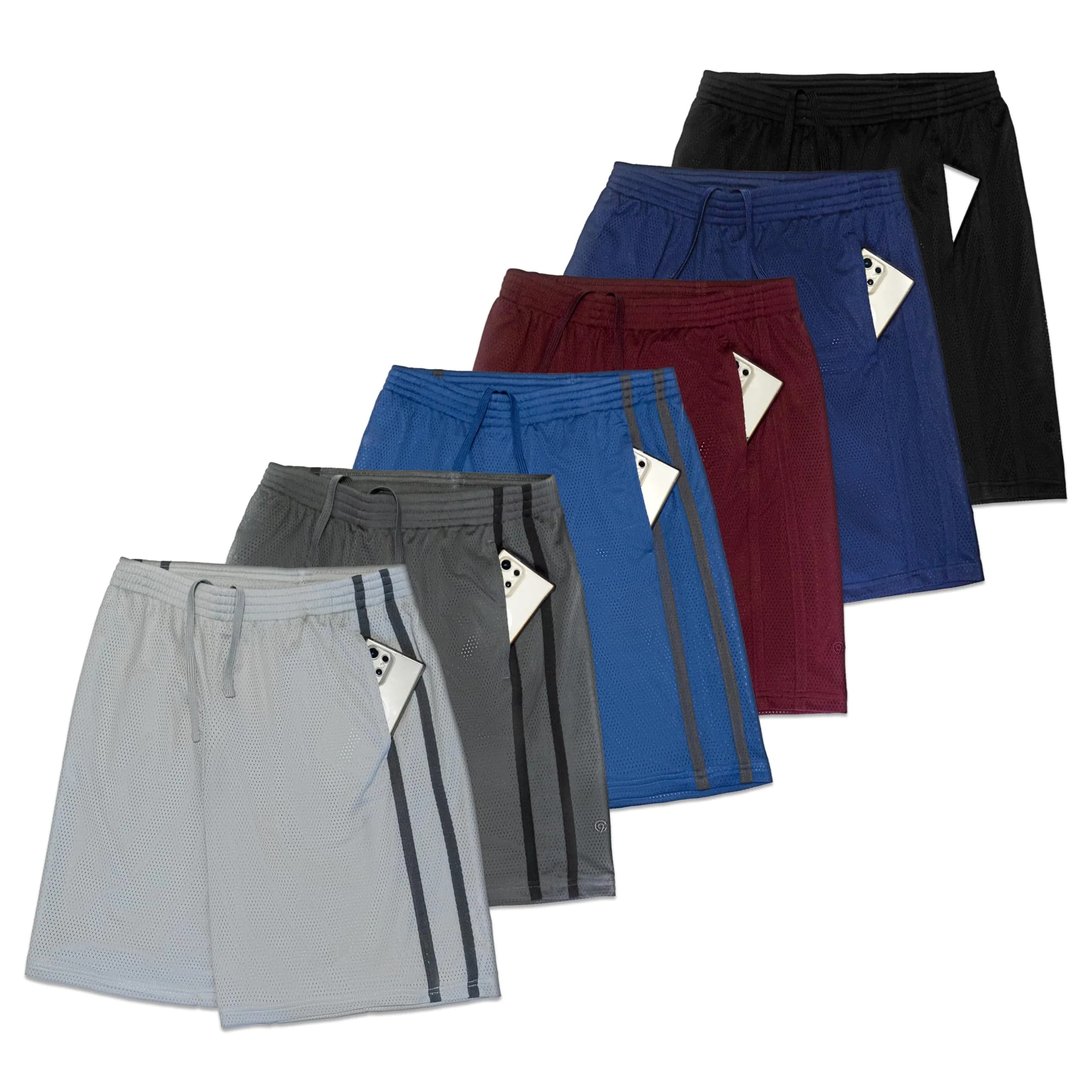 C9 Champion Men's Mesh Shorts 10" Inseam | Relaxed Fit, Ventilated, Large — Small