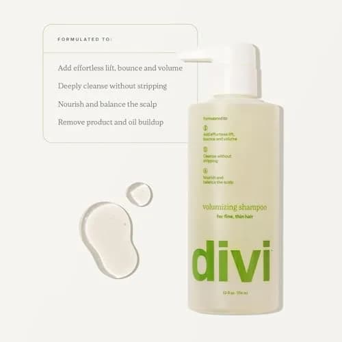 Divi Volumizing 3-pc Set | Fine, Thin Hair | Serum, Shampoo & Conditioner thumbnail 2