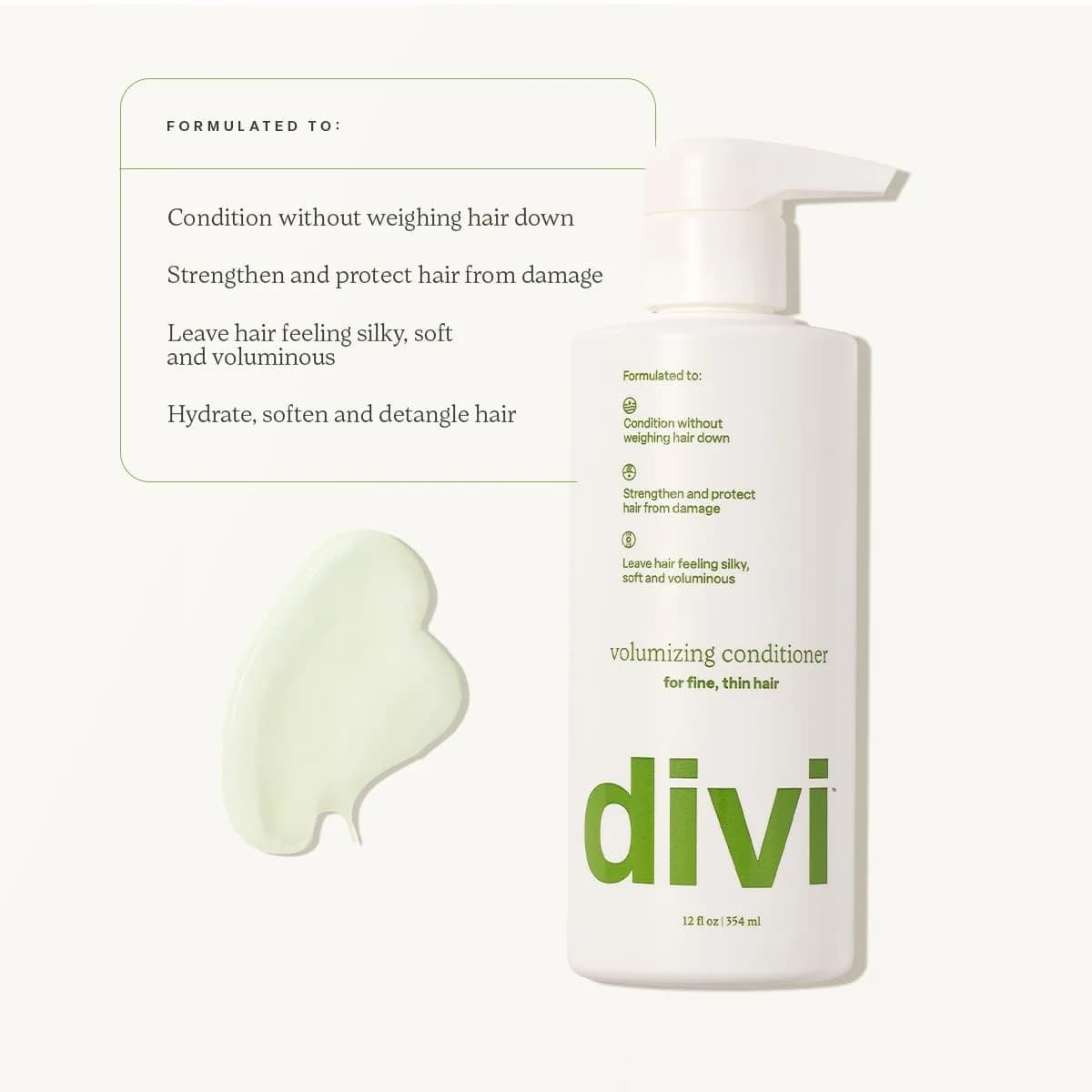 divi Wash Day Essentials Set | Volumizing Shampoo, Conditioner & Leave-In for Fine & Thinning Hair thumbnail 10