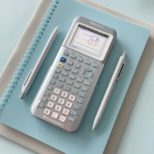 Texas Instruments TI-84 Plus CE Graphing Calculator Fractal Frost | 2.8-inch Color Display, Rechargeable Battery thumbnail 8