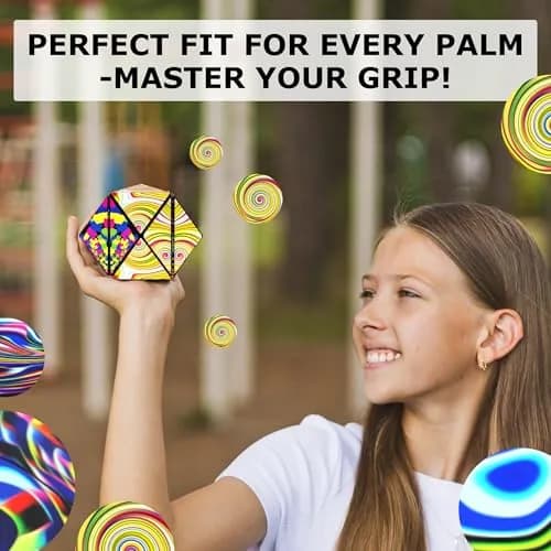 Shashibo DODECA Magnetic Puzzle Cube 5.8 cm (2.3 in) | STEM Educational Toy for Kids & Adults thumbnail 5