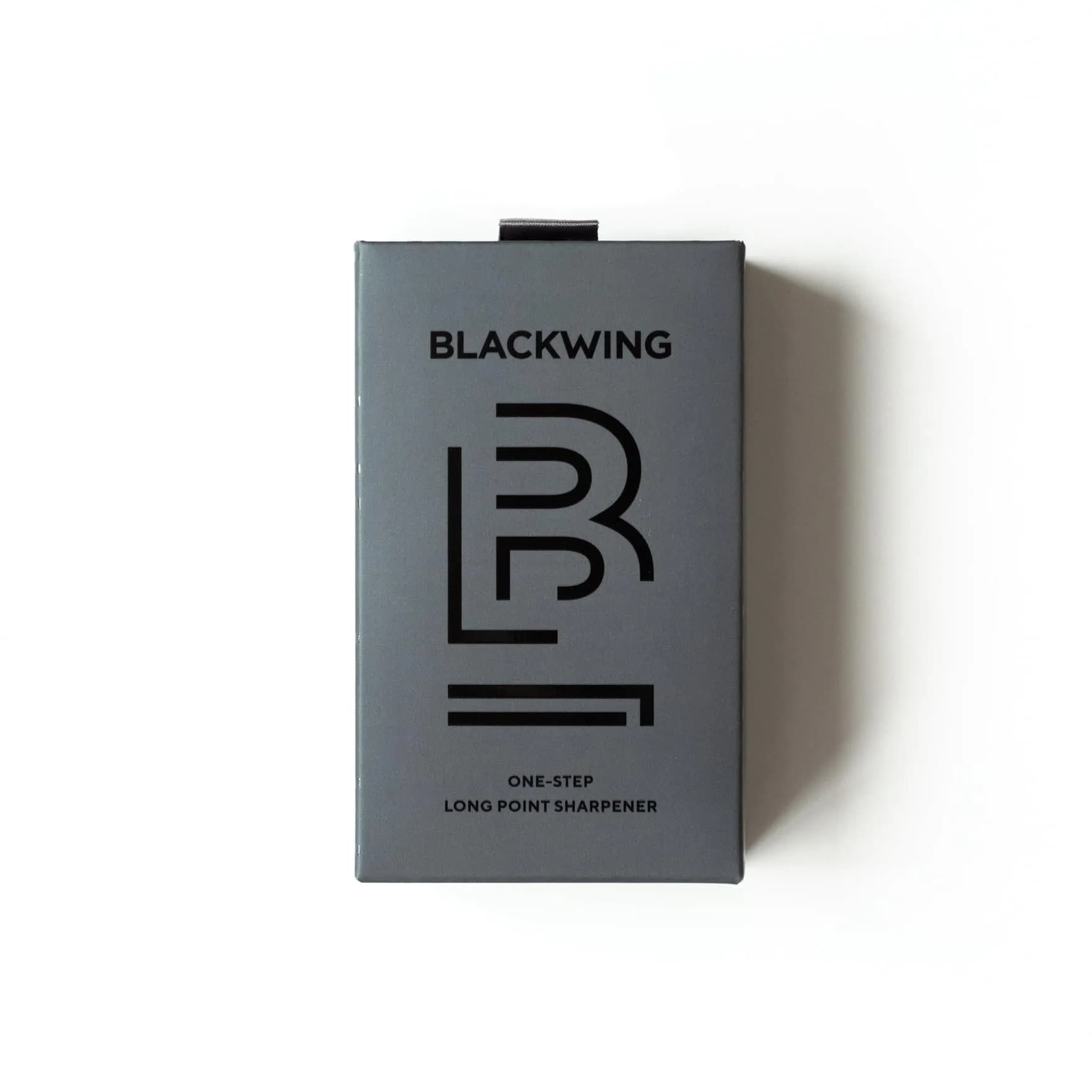 Blackwing One-Step Long Point Pencil Sharpener Grey | German Steel Blade, Machined Aluminum Body - view 6
