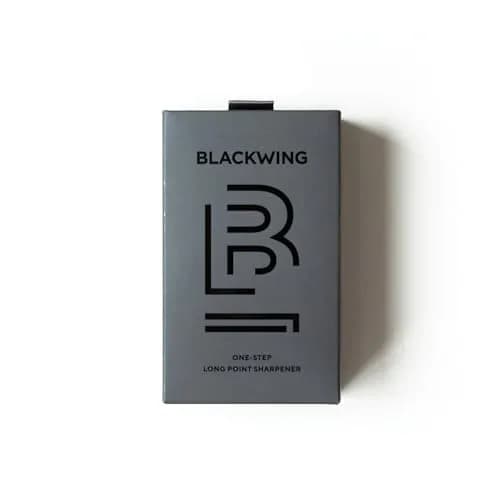 Blackwing One-Step Long Point Pencil Sharpener Grey | German Steel Blade, Machined Aluminum Body thumbnail 6