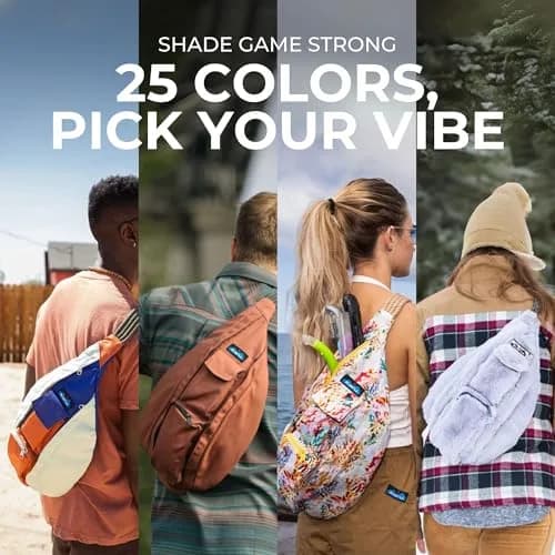 KAVU Rope Bag, Cotton Canvas Crossbody for Travel, Dream Trail | Iconic 10L Unisex Sling thumbnail 6
