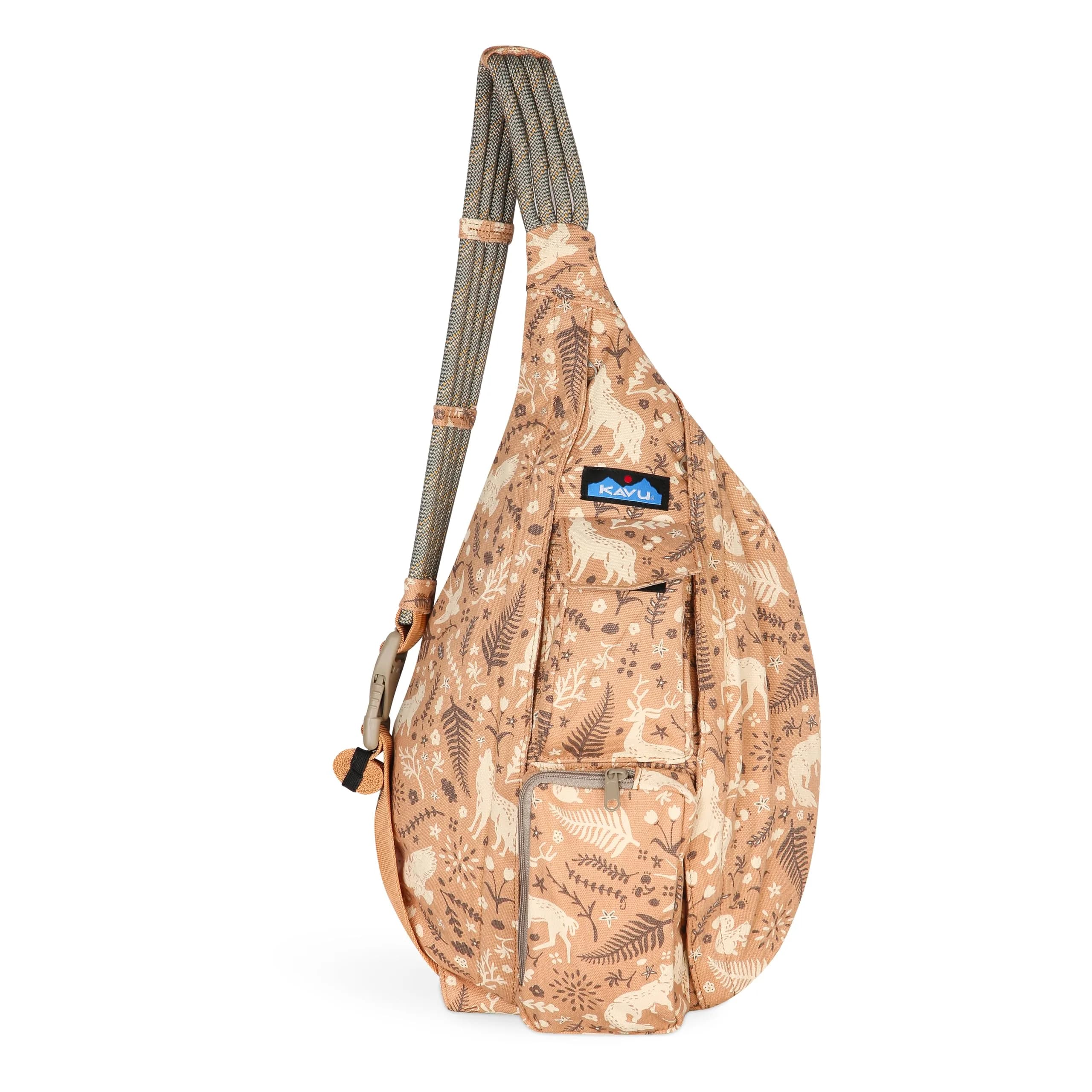 KAVU Rope Bag, Cotton Canvas Crossbody for Travel, Dream Trail | Iconic 10L Unisex Sling