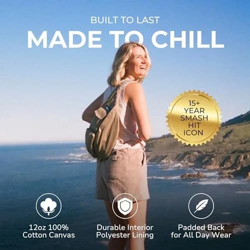 KAVU Rope Bag, Cotton Canvas Crossbody for Travel, Dream Trail | Iconic 10L Unisex Sling thumbnail 3
