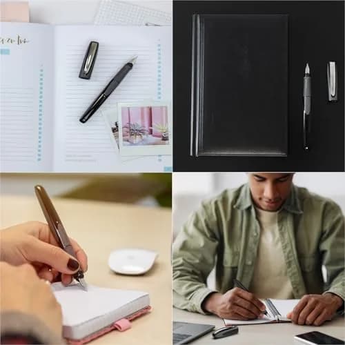 Schneider Ray Left-Handed Fountain Pen M+ Line Size, 14cm (5.5in) | German Precision Writing thumbnail 3