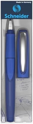 Schneider Ray Fountain Pen Space Blue M+ Nib | German Engineering for Right-Handed Writers thumbnail 4