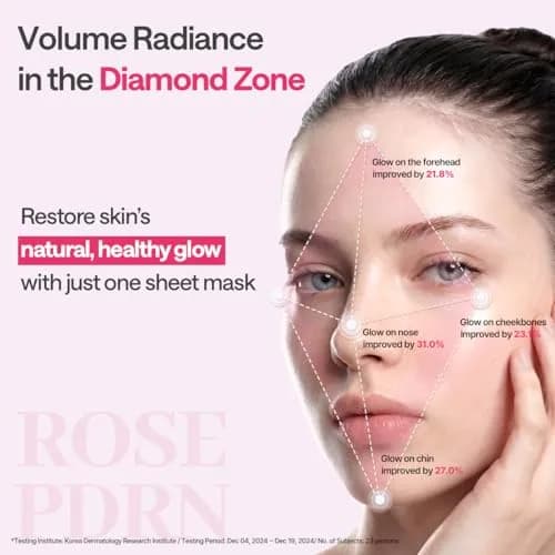 MEDIHEAL Rose PDRN Essential Face Sheet Mask 10ea | Korean Skincare for Healthy Glow thumbnail 3