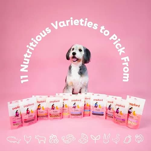 Pupford Freeze Dried Training Treats for Dogs & Puppies (Duck, 2.75 oz) | Healthy, High Protein, All-Natural thumbnail 8