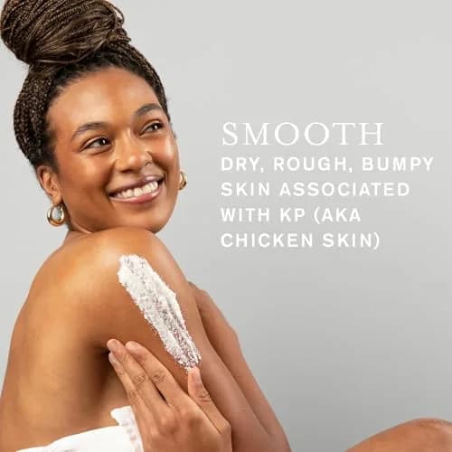 DERMAdoctor KP Bump Eraser Body Scrub 16 oz with Lotion 8 oz 10% AHA + PHAs Dermatologist Formulated Exfoliant - 24 oz thumbnail 5