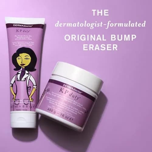 DERMAdoctor KP Bump Eraser Body Scrub 16 oz with Lotion 8 oz 10% AHA + PHAs Dermatologist Formulated Exfoliant - 24 oz thumbnail 6