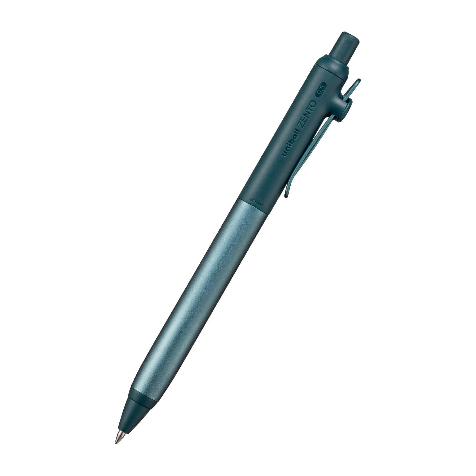 三菱鉛筆 uniball Flow Pen, 0.5mm, Black Ink, Green Color | Fine Point Rollerball Pen
