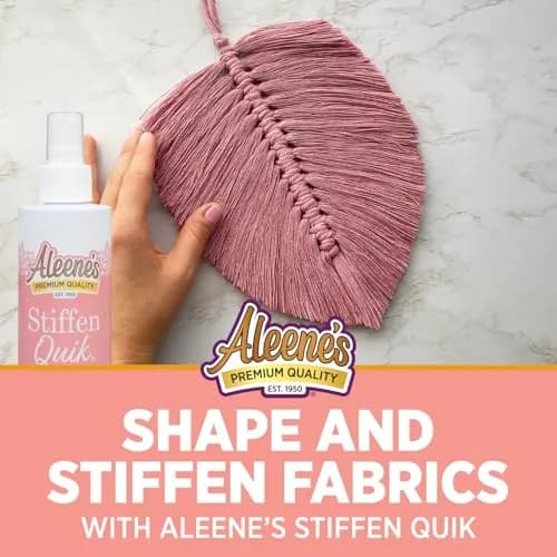 Aleene's Stiffen-Quik Pump Spray Fabric Stiffener 236ml (8 fl oz) | Dries Clear, Washable, Nontoxic thumbnail 5