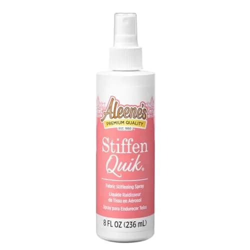 Aleene's Stiffen-Quik Pump Spray Fabric Stiffener 236ml (8 fl oz) | Dries Clear, Washable, Nontoxic thumbnail 1