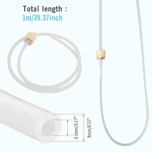 TopDirect Microdermabrasion Filter Set with Silicone Tube | Durable Filters & 39" Silicone Hose for Skin Care Machines thumbnail 5
