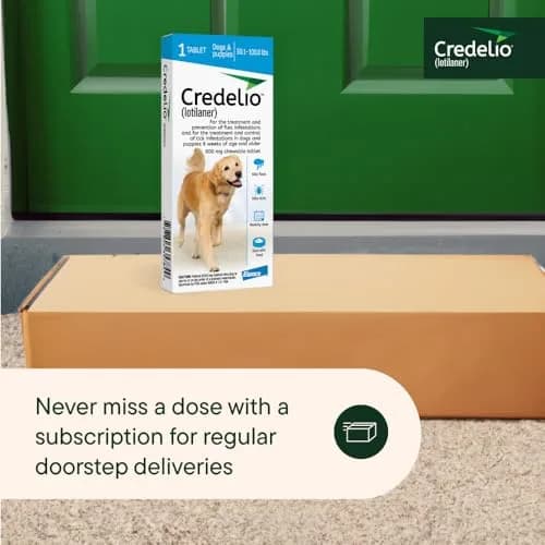 Credelio Tick & Flea Treatment for Dogs 50.1-100 lbs. | Fast-Acting Chewable for Dogs thumbnail 8