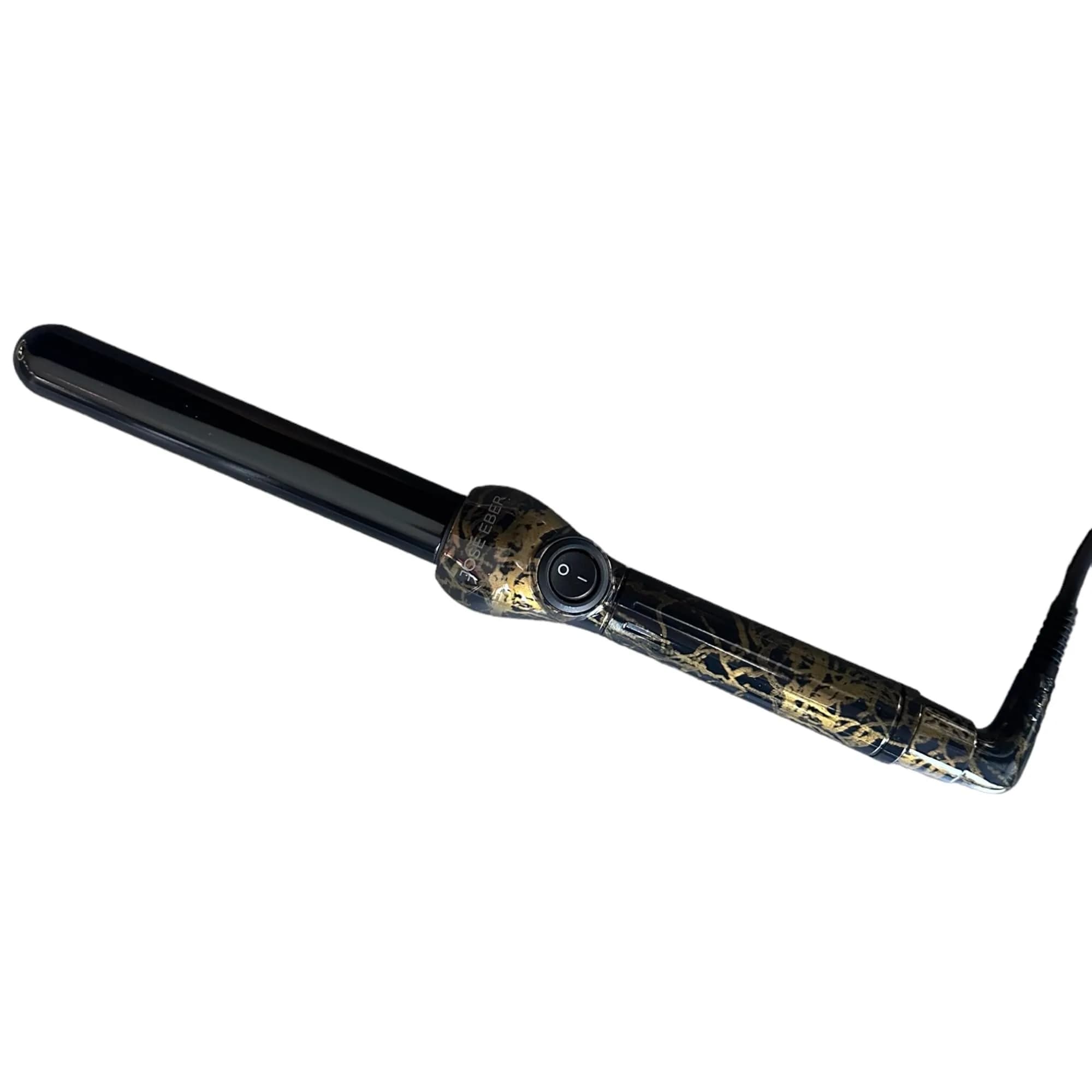 José Eber Clipless Curling Iron 1 in | Tourmaline Ceramic Wand for Glamorous Waves