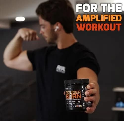 Rival Nutrition Powder Burn Pre-Workout Sour Candy 1.65 Pound | Explosive Energy & Hydration Support thumbnail 3
