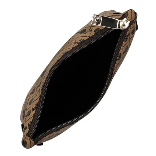 Gherardini Utility Shoulder Bag in Toffee | Italian Polyurethane Design, 26×24×1.5cm thumbnail 2