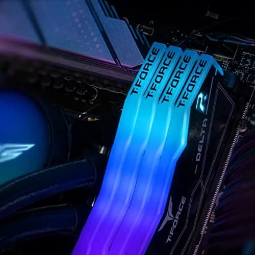 TEAMGROUP T-Force Delta RGB DDR5 RAM 64GB (2x32GB) 6000MHz CL38 Black | High-Speed Desktop Memory thumbnail 9