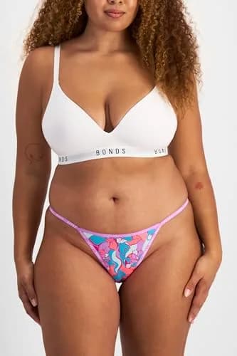 Bonds Women’s Thong Underwear 3-Pack | Breathable Cotton Blend, Soft Stretch, Everyday Comfort thumbnail 5
