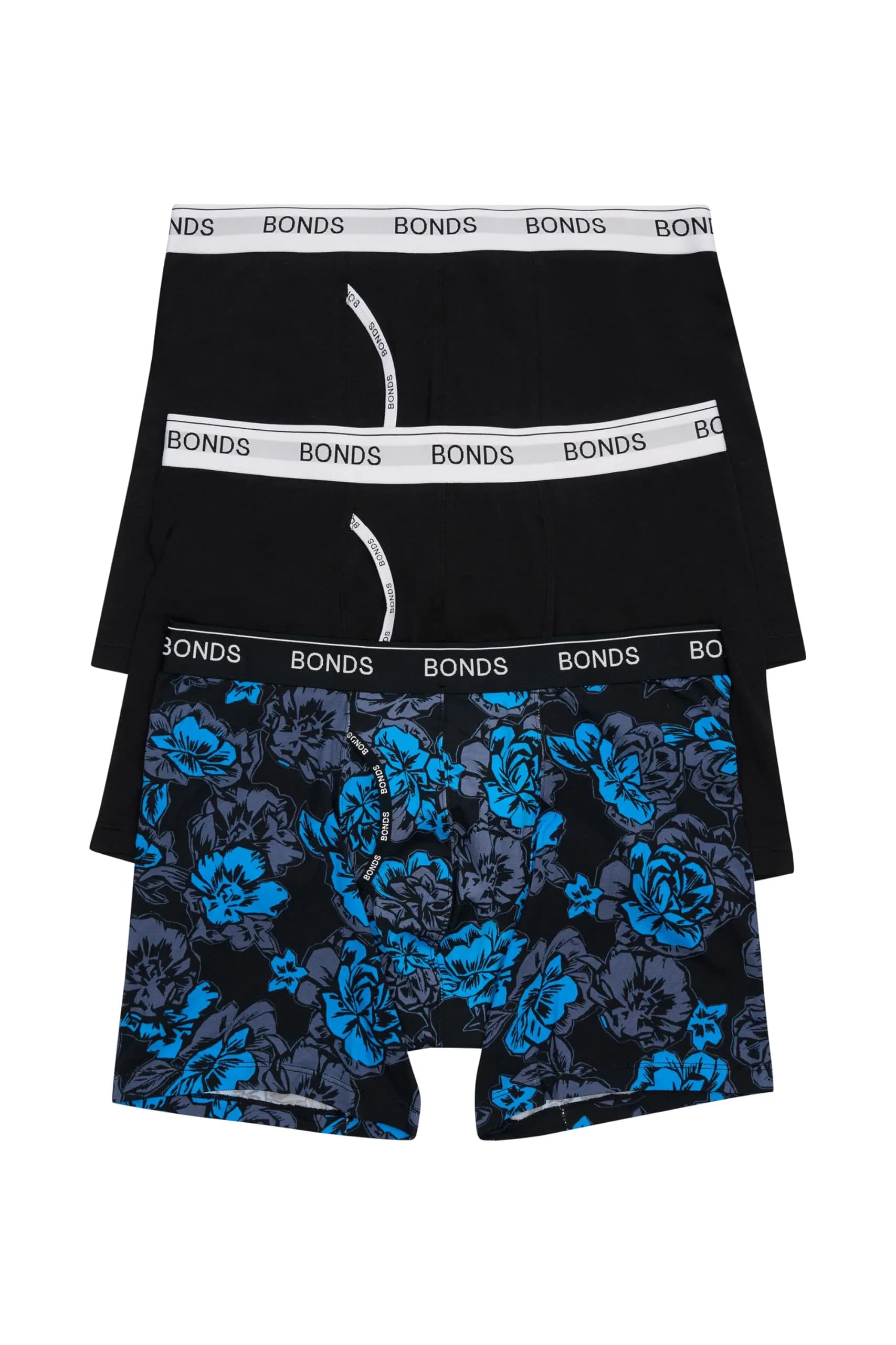 Bonds Men’s Mid-Length Boxer Briefs 3-Pack | Soft Cotton, Everyday Comfort Underwear