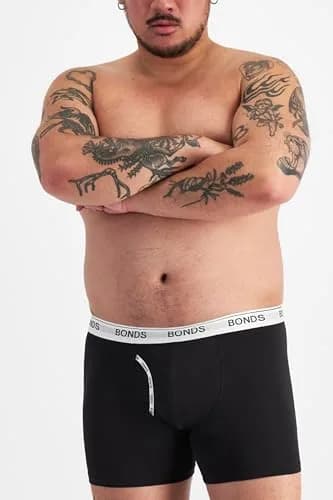 Bonds Men’s Mid-Length Boxer Briefs 3-Pack | Soft Cotton, Everyday Comfort Underwear thumbnail 5