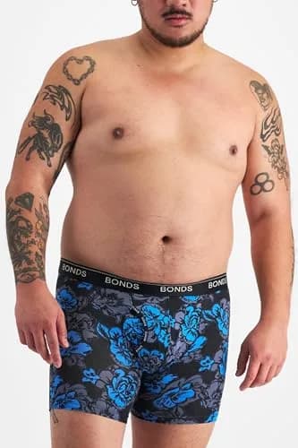 Bonds Men’s Mid-Length Boxer Briefs 3-Pack | Soft Cotton, Everyday Comfort Underwear thumbnail 6