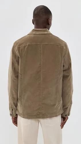 Paul Smith Mens Work Jacket Hazel | Organic Cotton Blend, Fully Lined, Regular Fit thumbnail 4