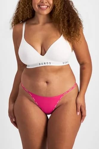 Bonds Women’s Thong Underwear 3-Pack | Breathable Cotton Blend, Soft Stretch, Everyday Comfort thumbnail 2