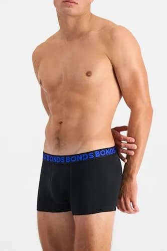 Bonds Men’s Classic Boxer Briefs 3-Pack | Soft Cotton-Blend, Everyday Comfort, Supportive Fit thumbnail 3