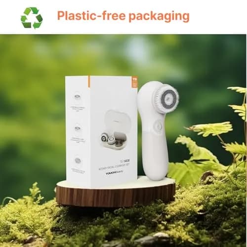 TOUCHBeauty Face Scrubber with 3 Brush Heads & 2 Speeds | Deep Cleansing & Exfoliating for All Skin Types thumbnail 8