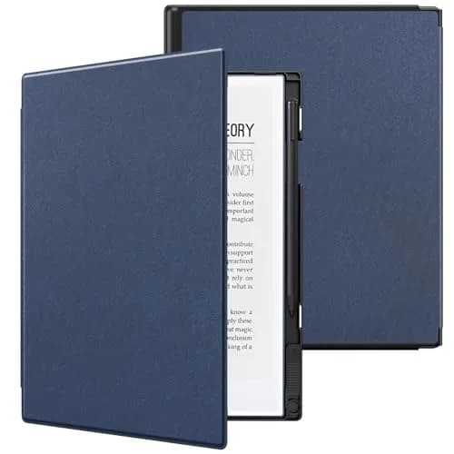 TiMOVO Case for Remarkable 2 10.3" (26.16 cm) Dark Blue Folio with Pen Slot | Protective Hard Back Shell thumbnail 1