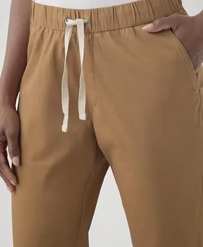 Pact Organic Cotton Women's Daily Pants Camel | Breathable, Stretch & Versatile (70-120 chars) thumbnail 9