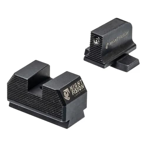 Night Fision Optics Ready Stealth Night Sight Set for Sig P365/P320 w/EPS - Black Front, Blank Rear | Bright Tritium, Swiss Made thumbnail 1