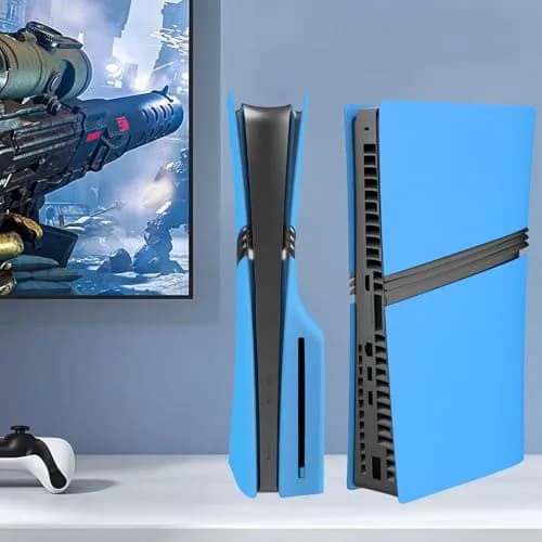 MIKNEKE Cover Plates for PS5 Pro Disc Edition | Matte Side Shell FacePlates for PlayStation 5 Pro Console (15.2*8.5 in) thumbnail 6