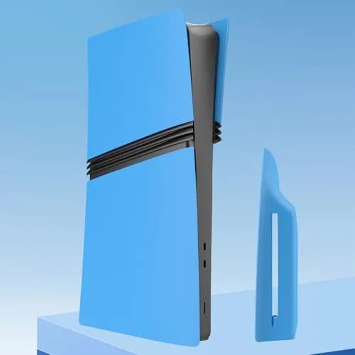 MIKNEKE Cover Plates for PS5 Pro Disc Edition | Matte Side Shell FacePlates for PlayStation 5 Pro Console (15.2*8.5 in) thumbnail 2